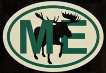 Maine Moose Decal
