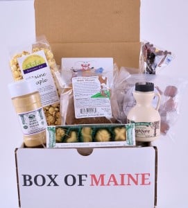 Maine Maple products gift basket