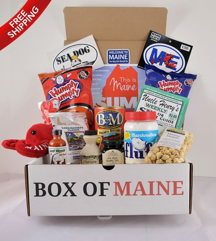 Create and Order A 10Item Box Of Maine Box Of Maine