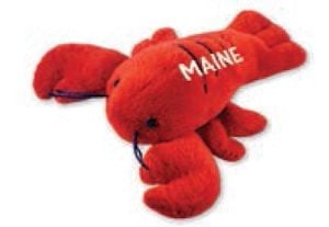 Maine Refrigerator Magnet Mini Lobster