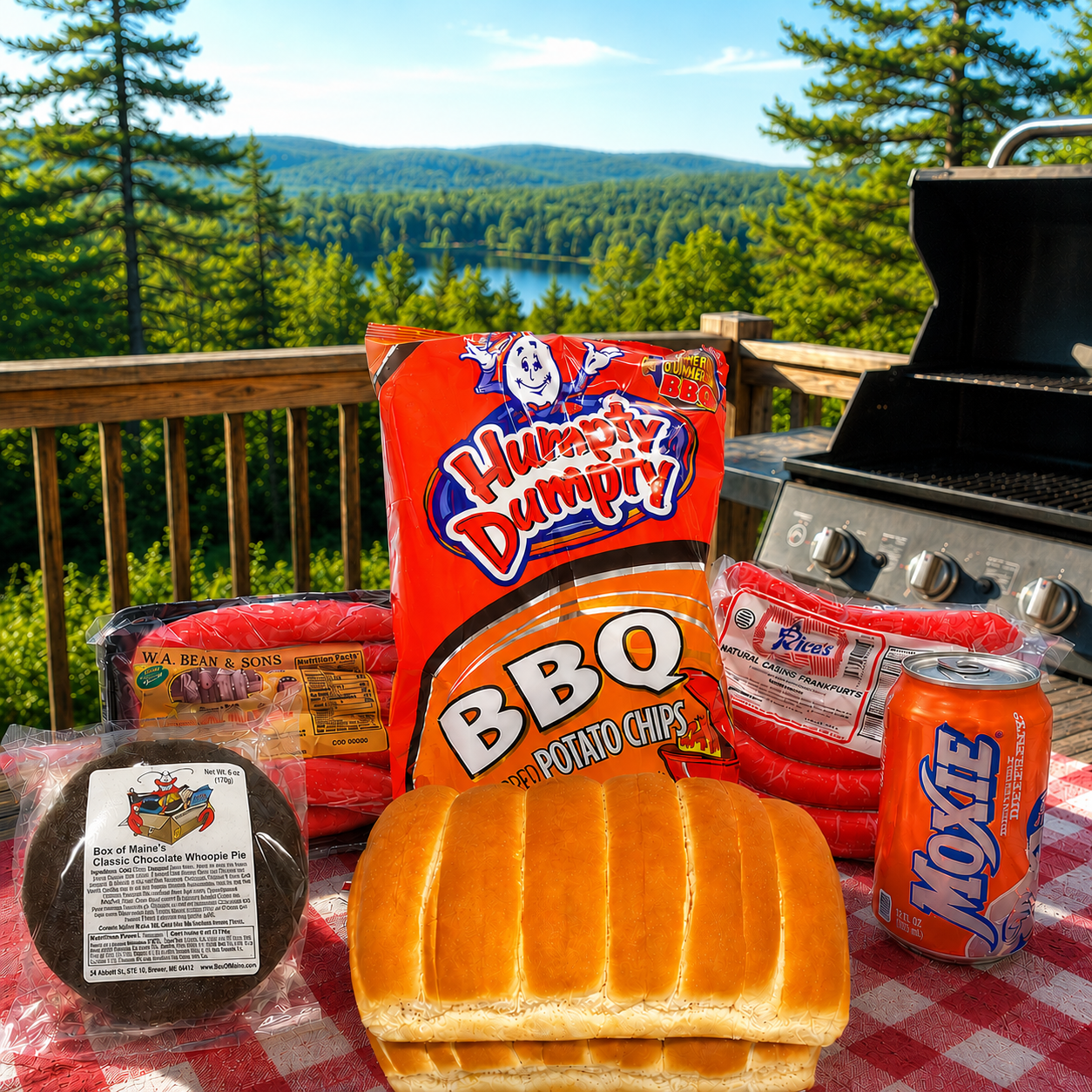 Create and Order a Maine BBQ Cookout Box