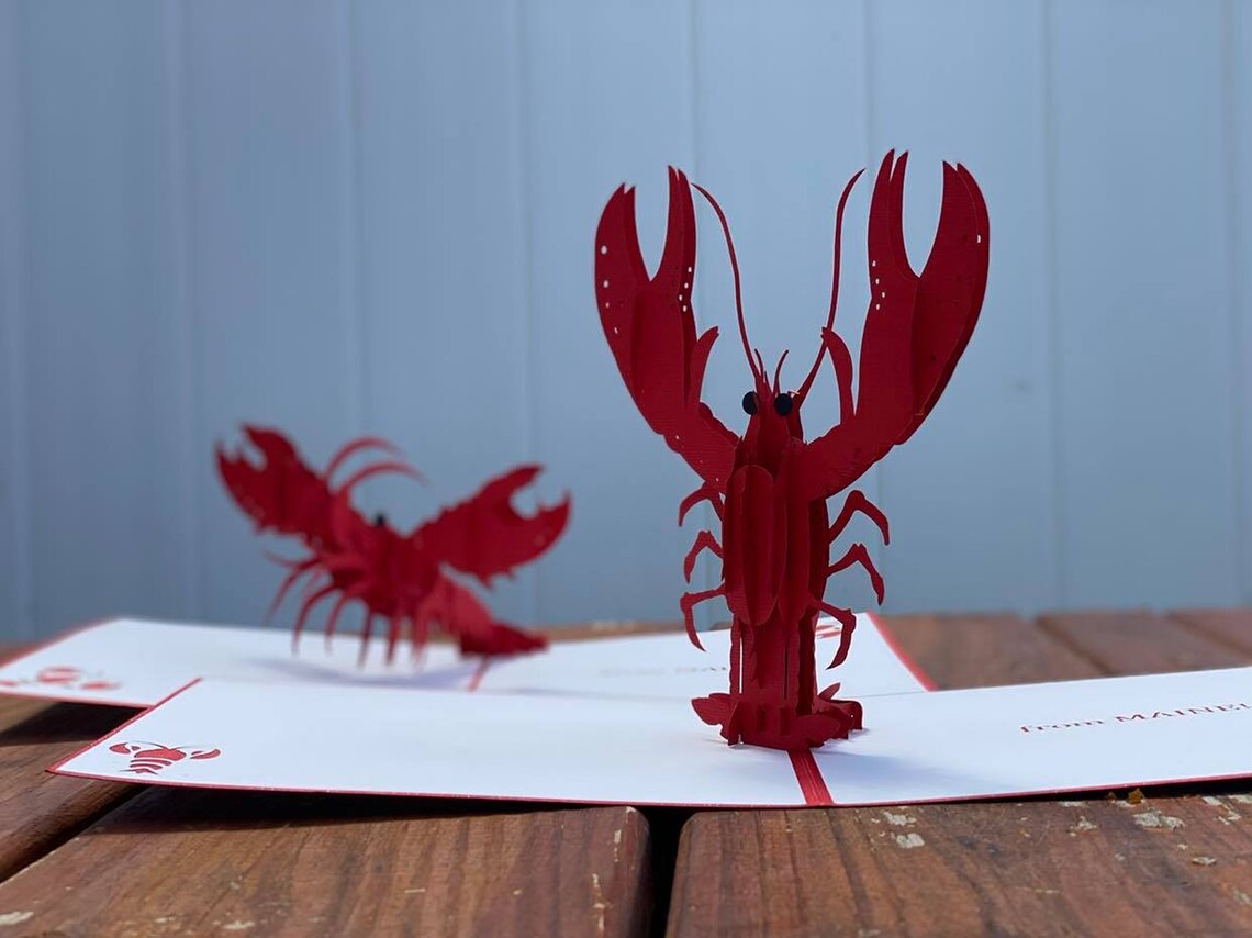 Click to add Maine Lobster Popup Card
