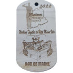 Cedar Dog Tag for Maine Veterans