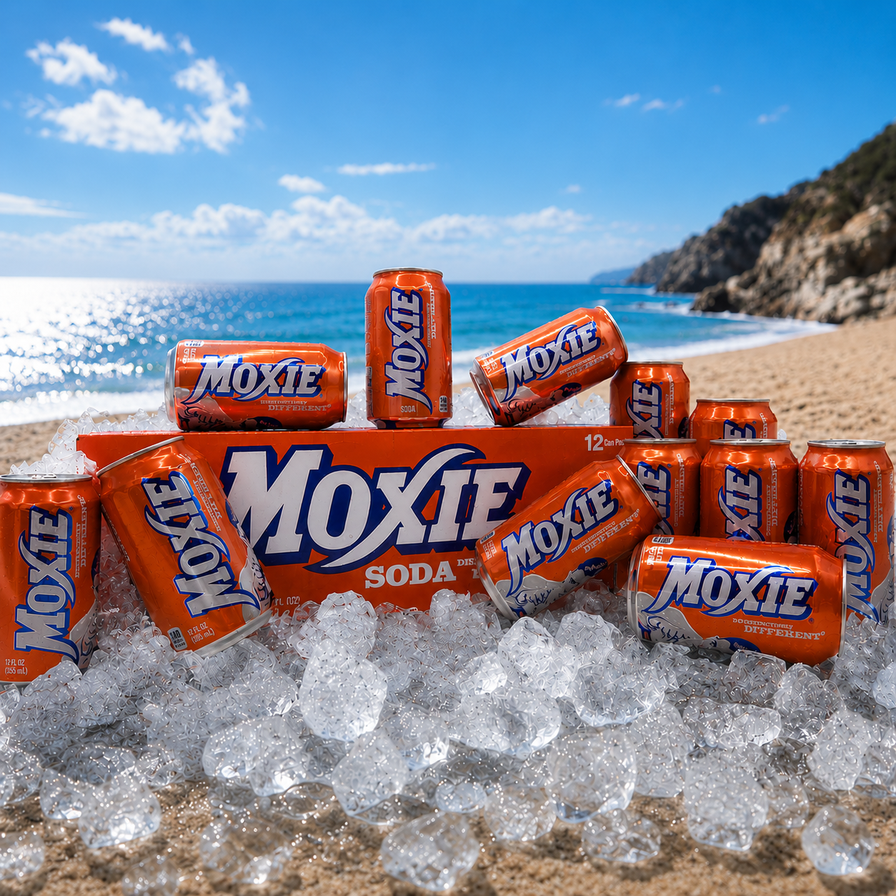 Order a 12 Pack of Moxie Soda