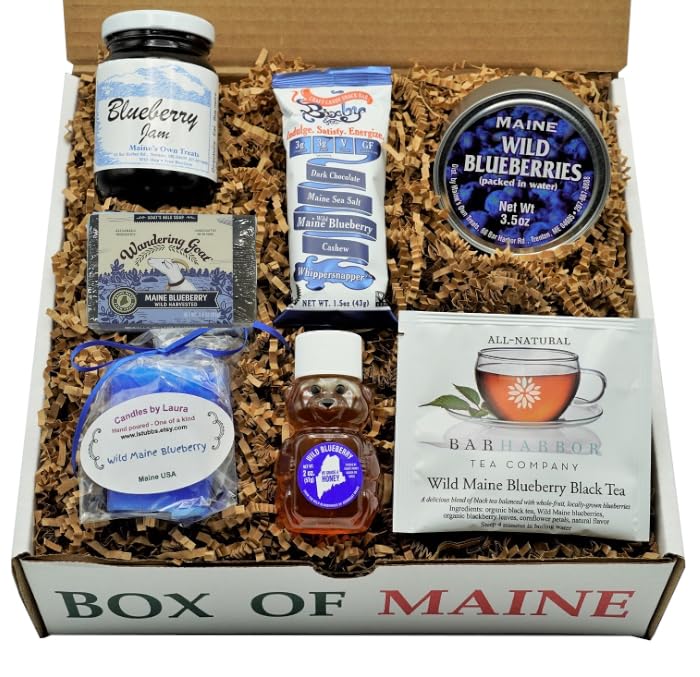 Order A 7-Item Wild Maine Blueberry Sampler Box