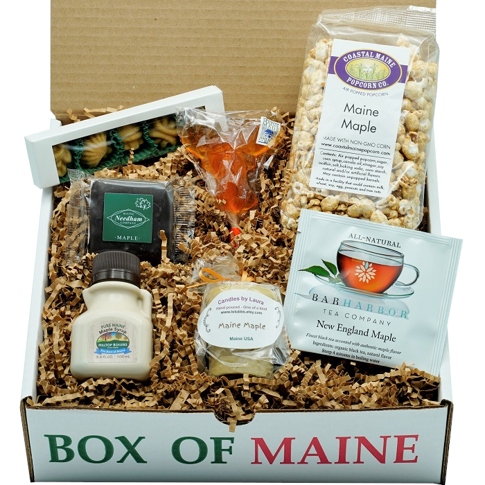 Order a 7-item Maine Breakfast Box