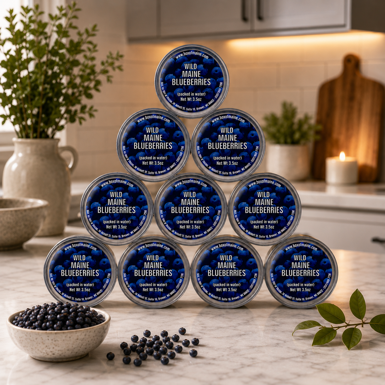Order A Box Of Wild Maine Blueberries