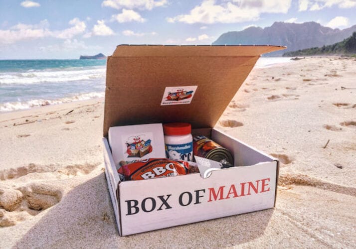 Order a 7-item Maine Breakfast Box