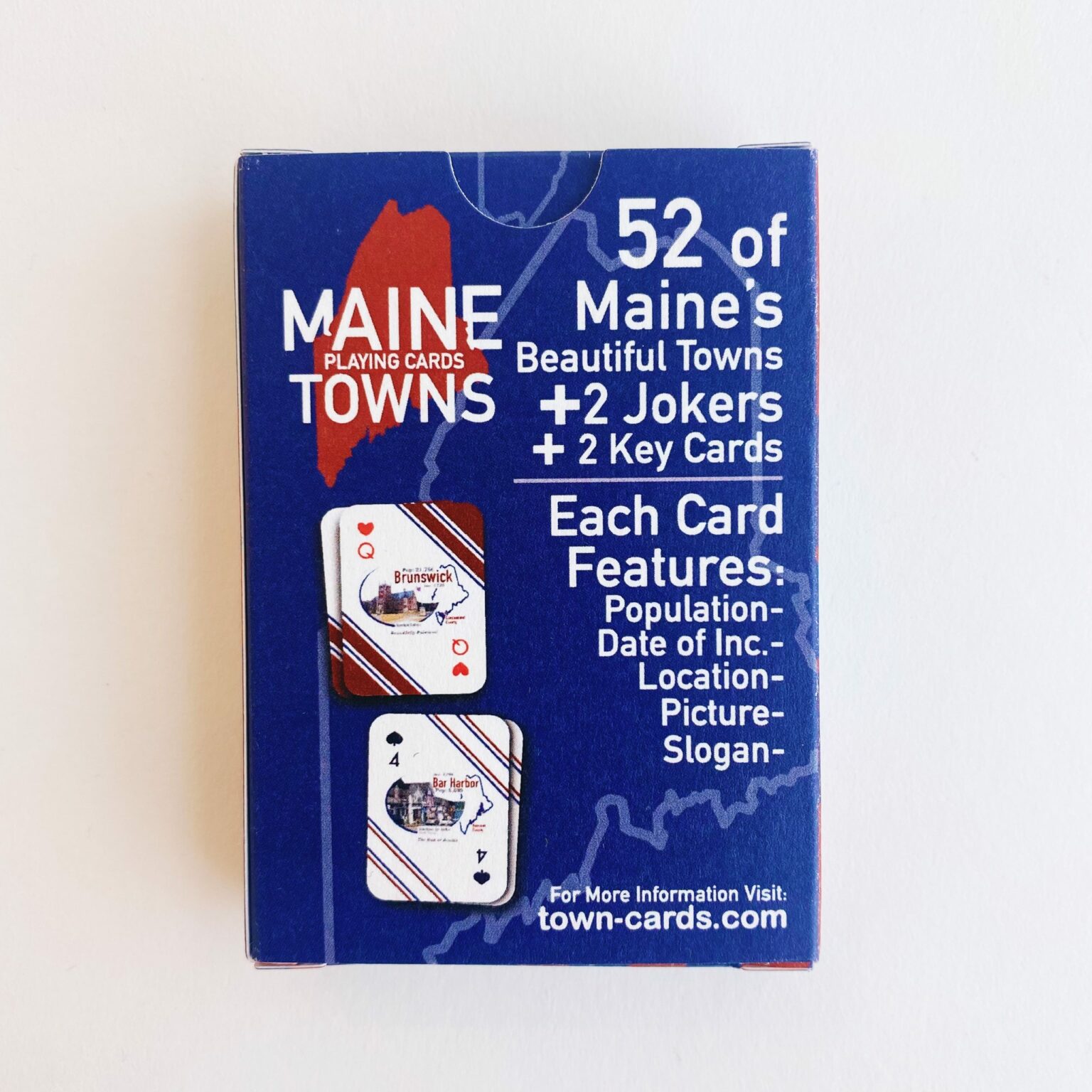 Maine Playing Cards Box Of Maine