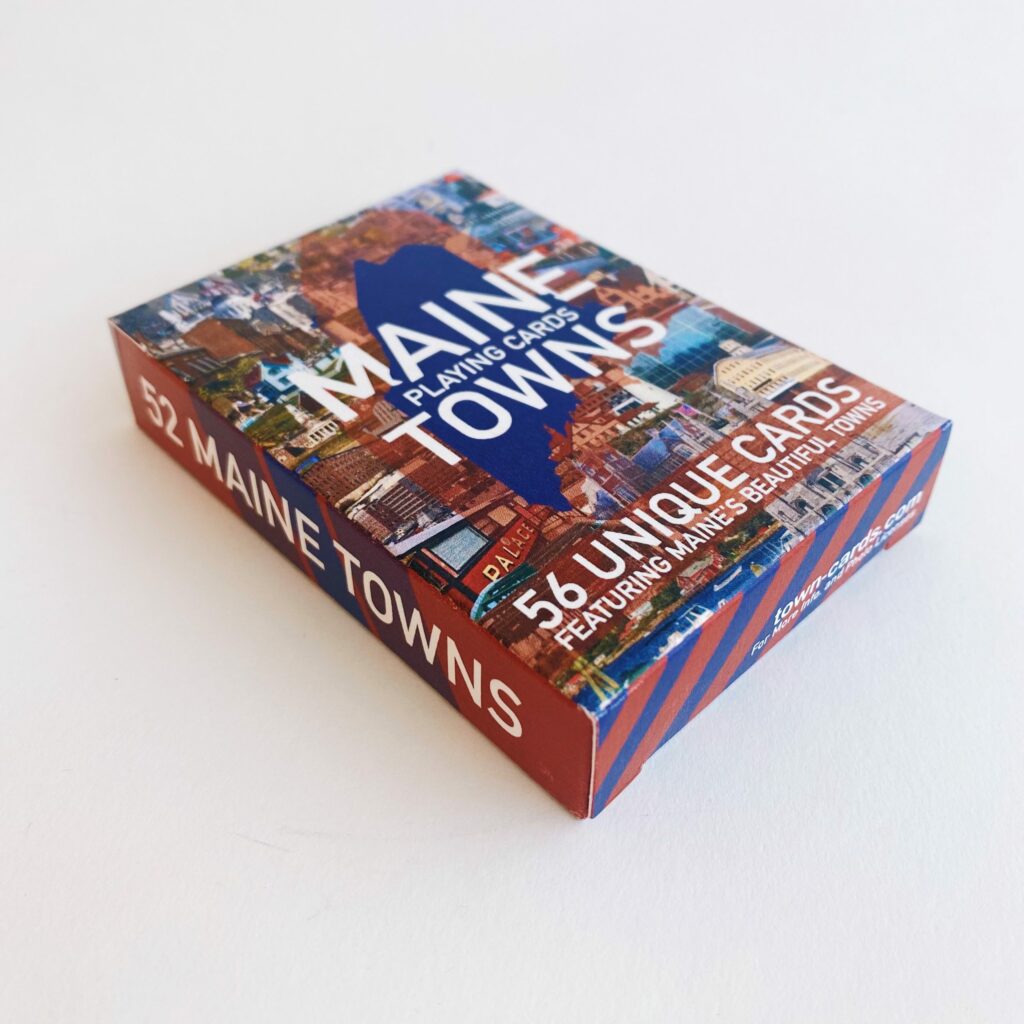 Maine Playing Cards Box Of Maine