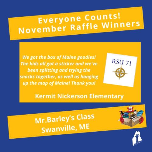 Sponsor a Maine Classroom (Perfect Attendance Box) - Image 4